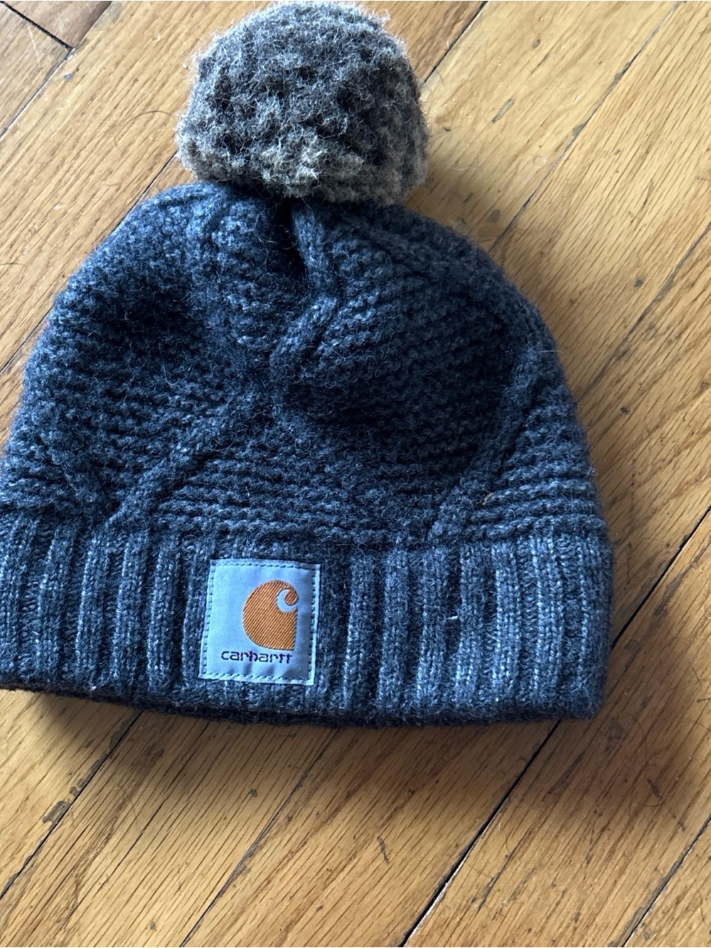 CARHARTT One Size Fits All Wool Gray  Knit Cap Hat 103932
